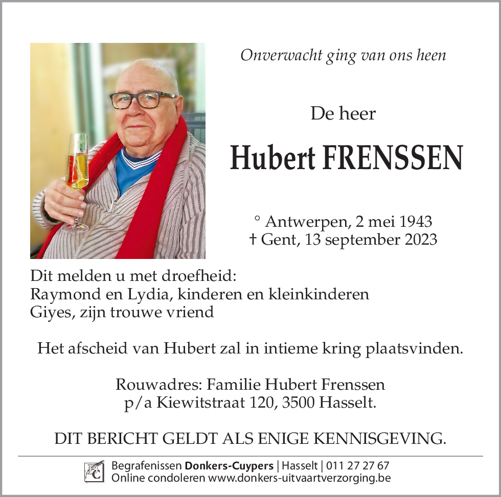 Hubert Frenssen