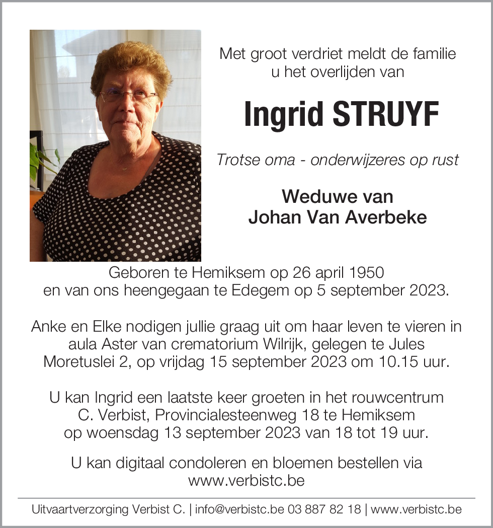 Ingrid Struyf