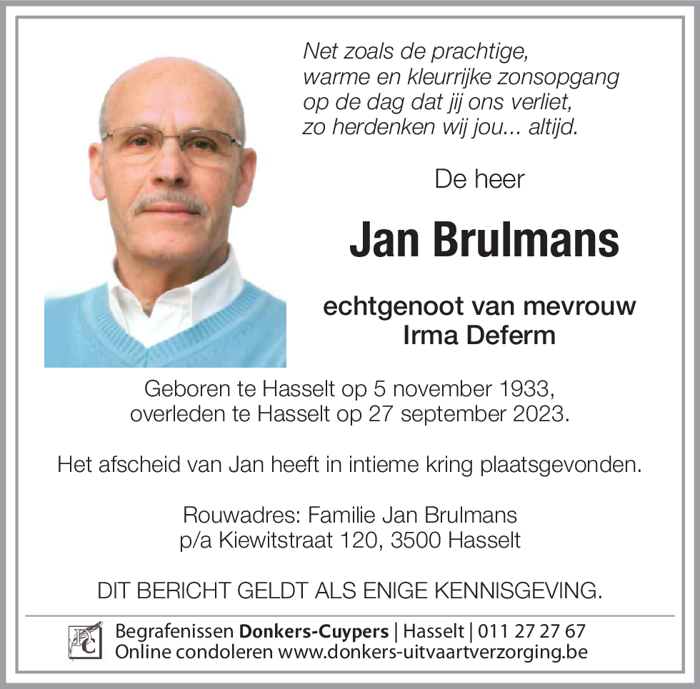 Jan Brulmans