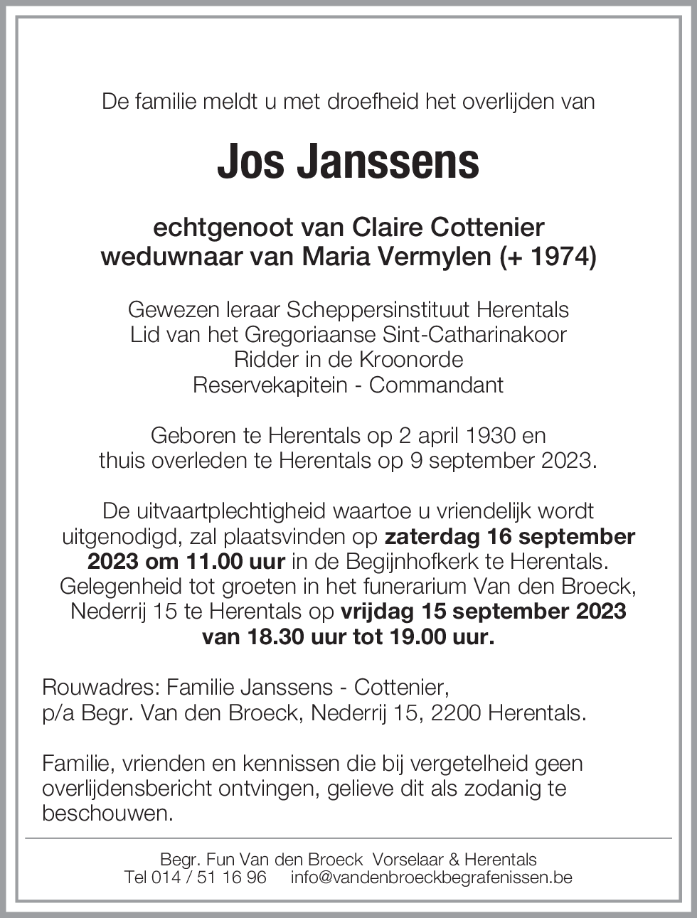 Janssens Jos