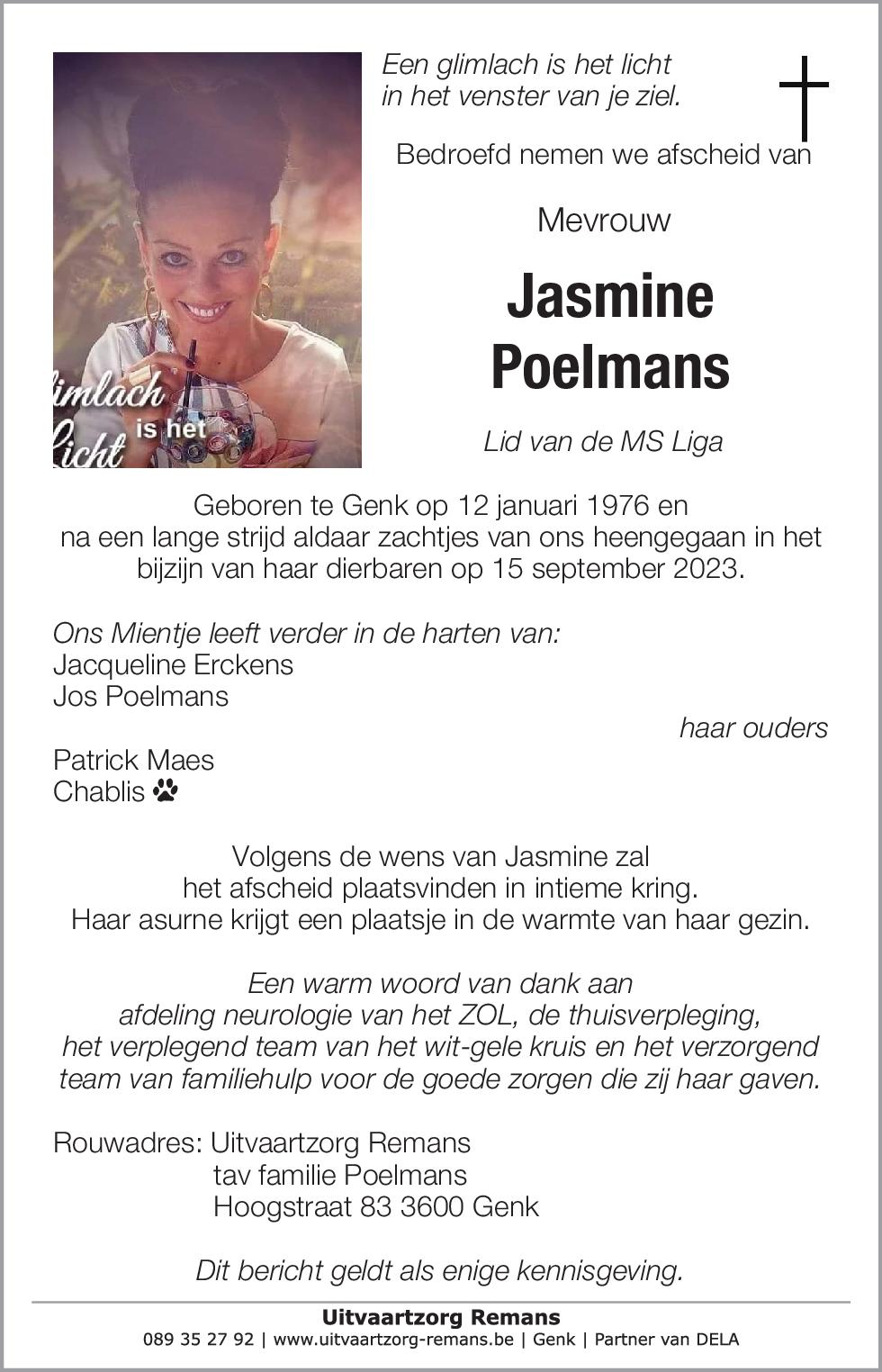Jasmine Poelmans