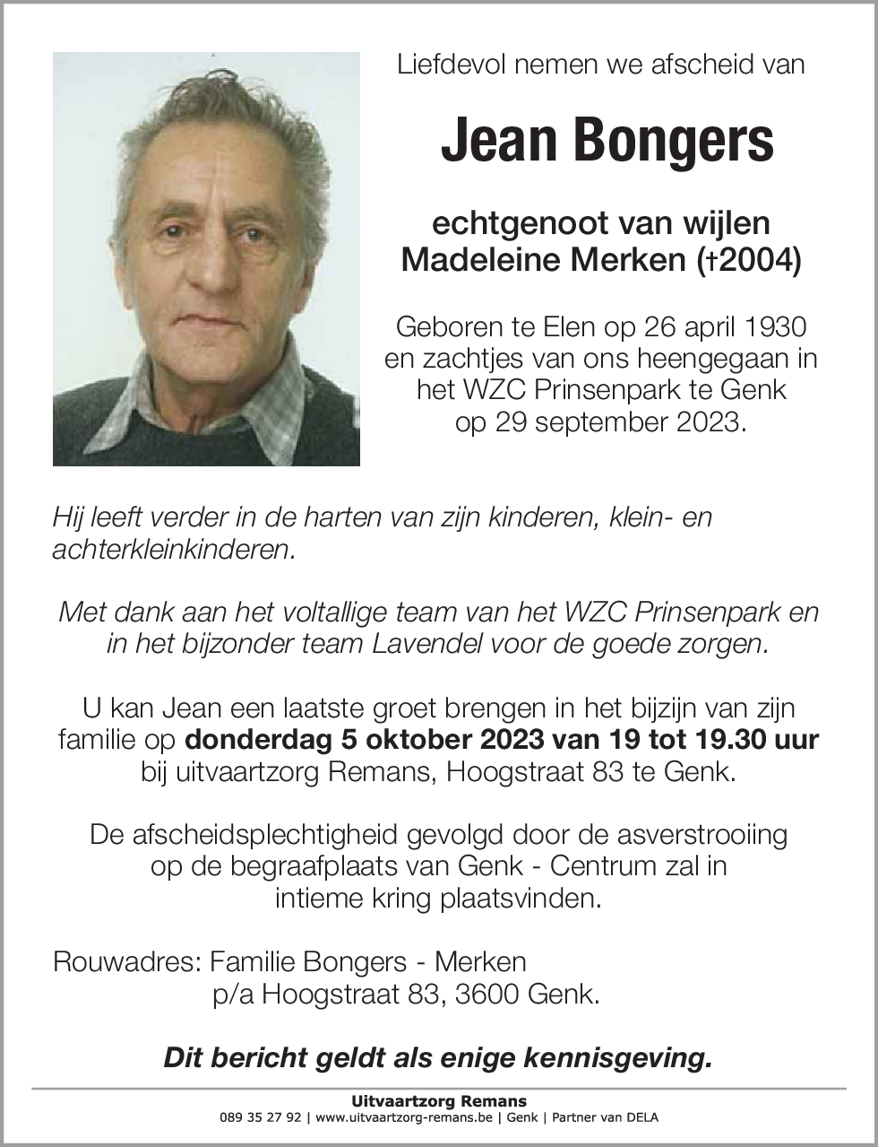 Jean Bongers