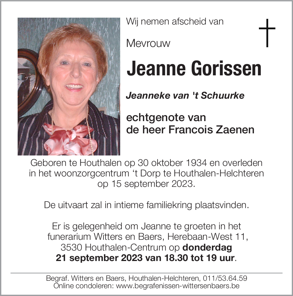 Jeanne Gorissen