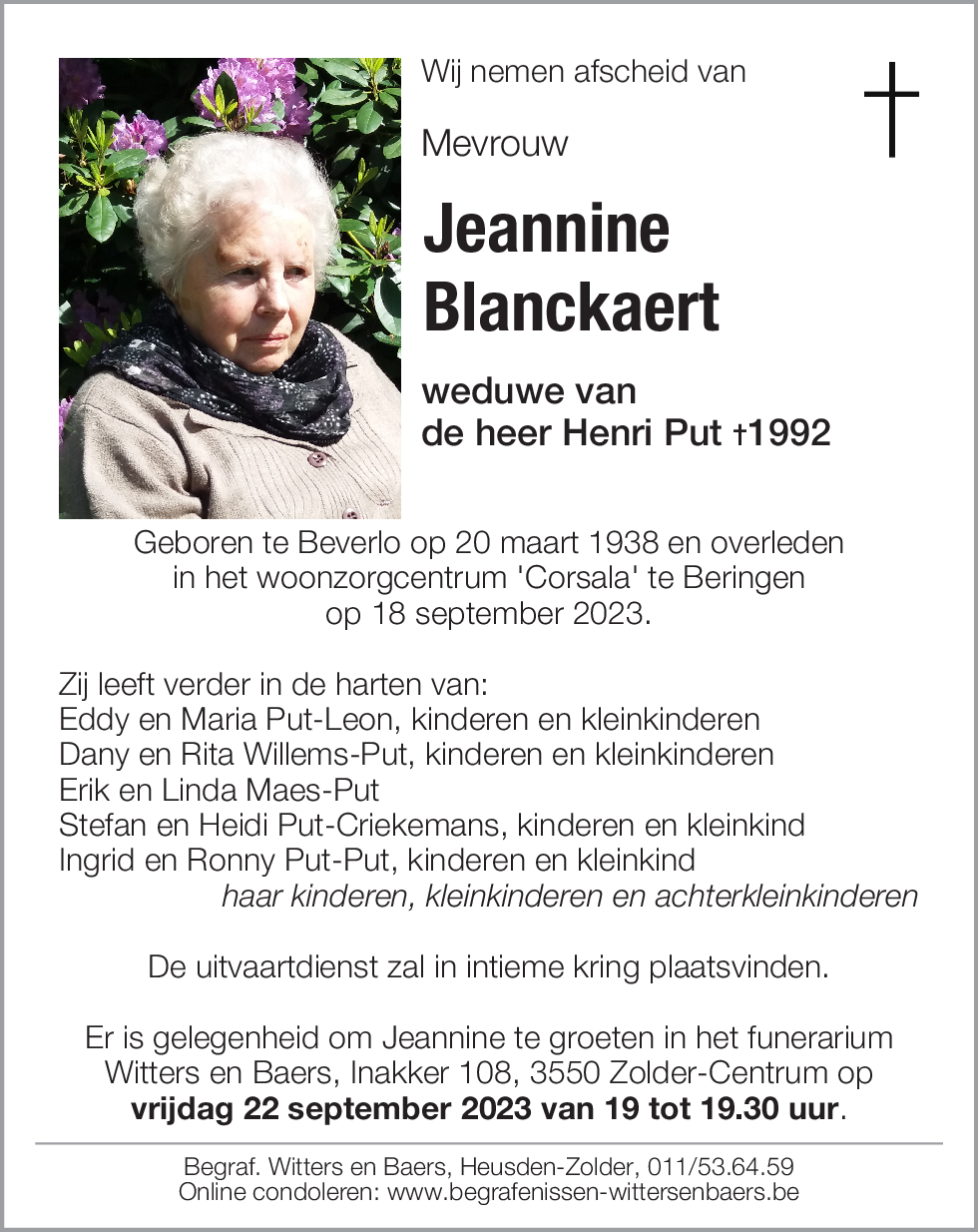 Jeannine Blanckaert