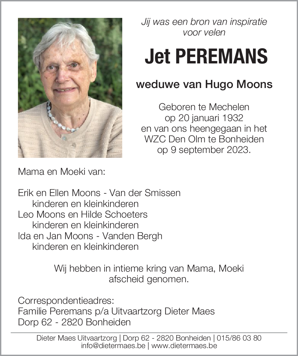 Jet Peremans