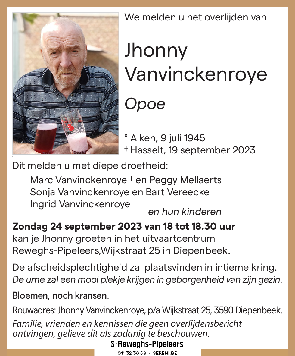 Jhonny Vanvinckenroye