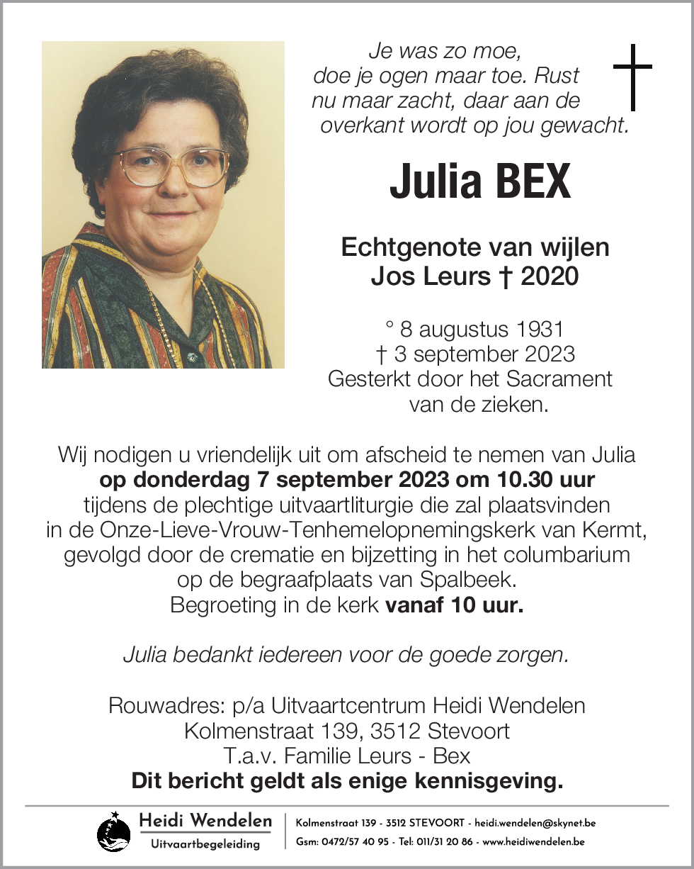 Julia Bex