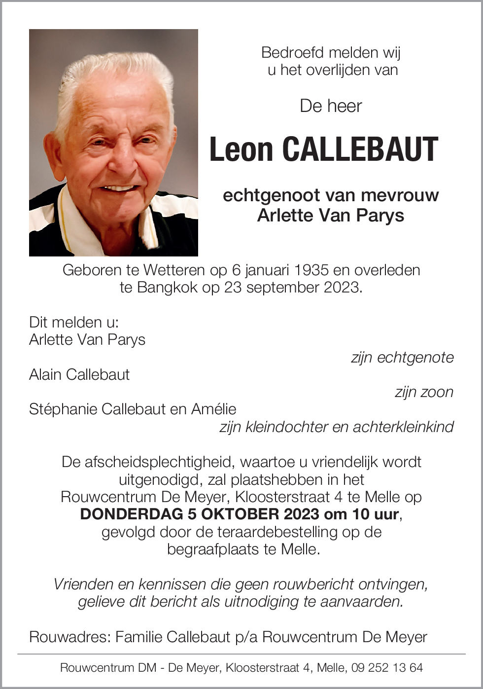 Leon Callebaut