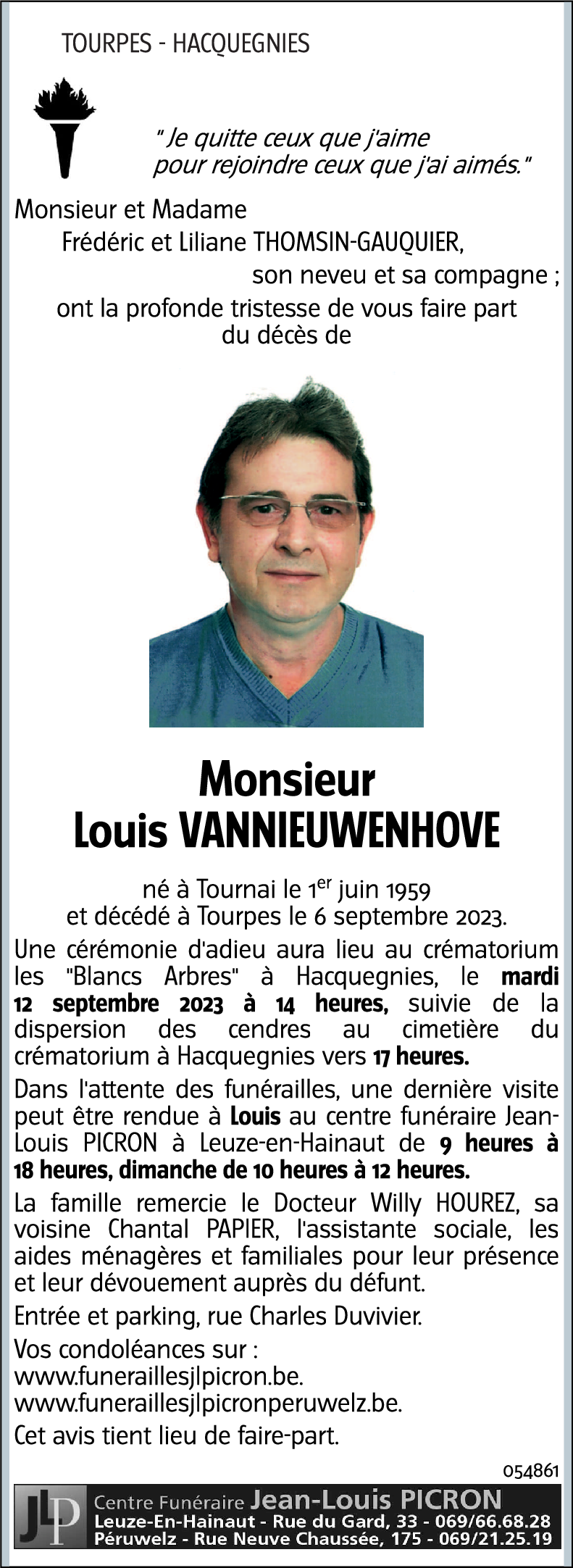 Louis VANNIEUWENHOVE