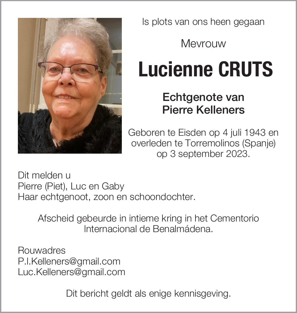 Lucienne Cruts