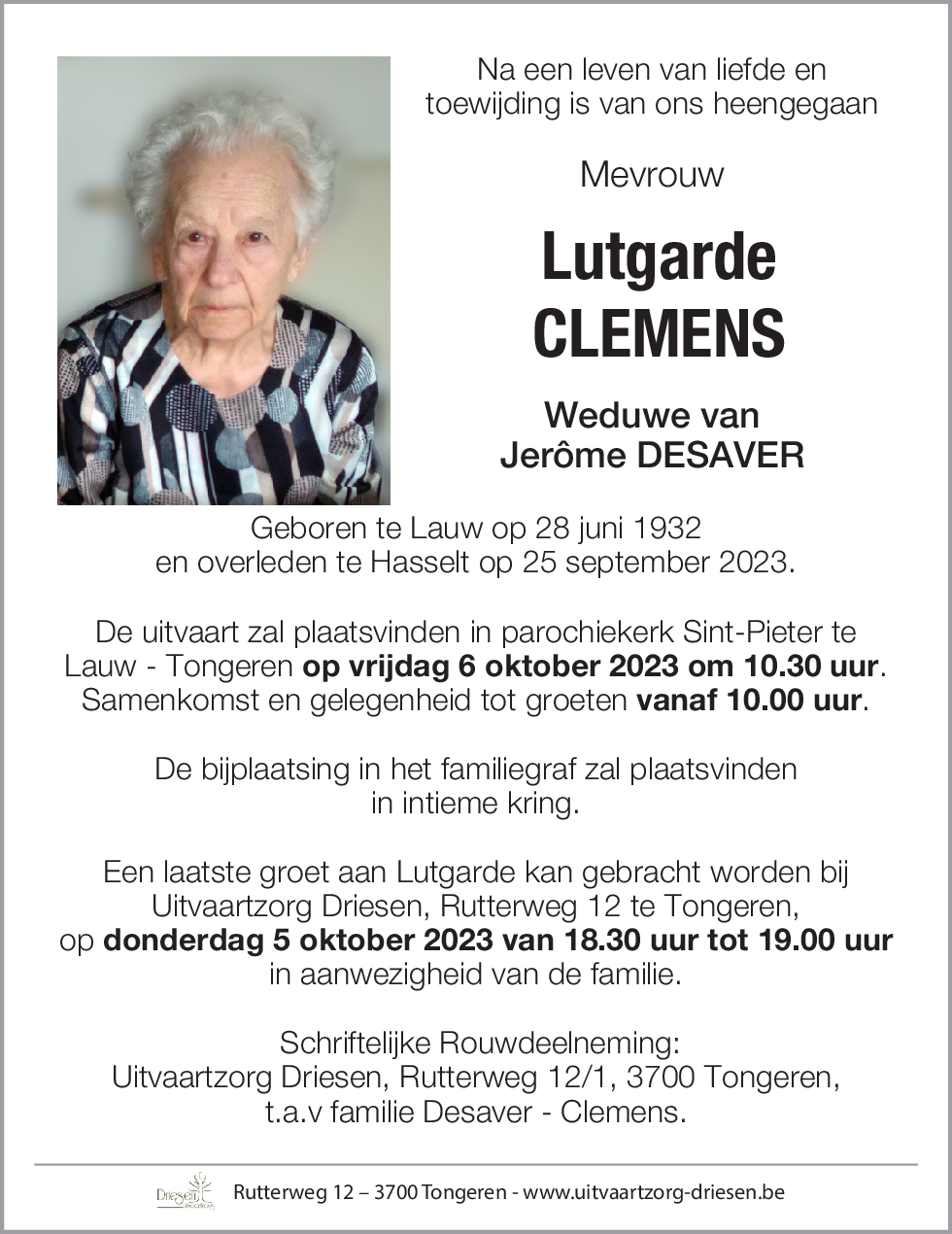 Lutgarde Clemens