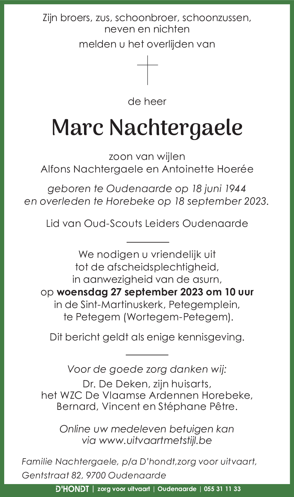 Marc Nachtergaele