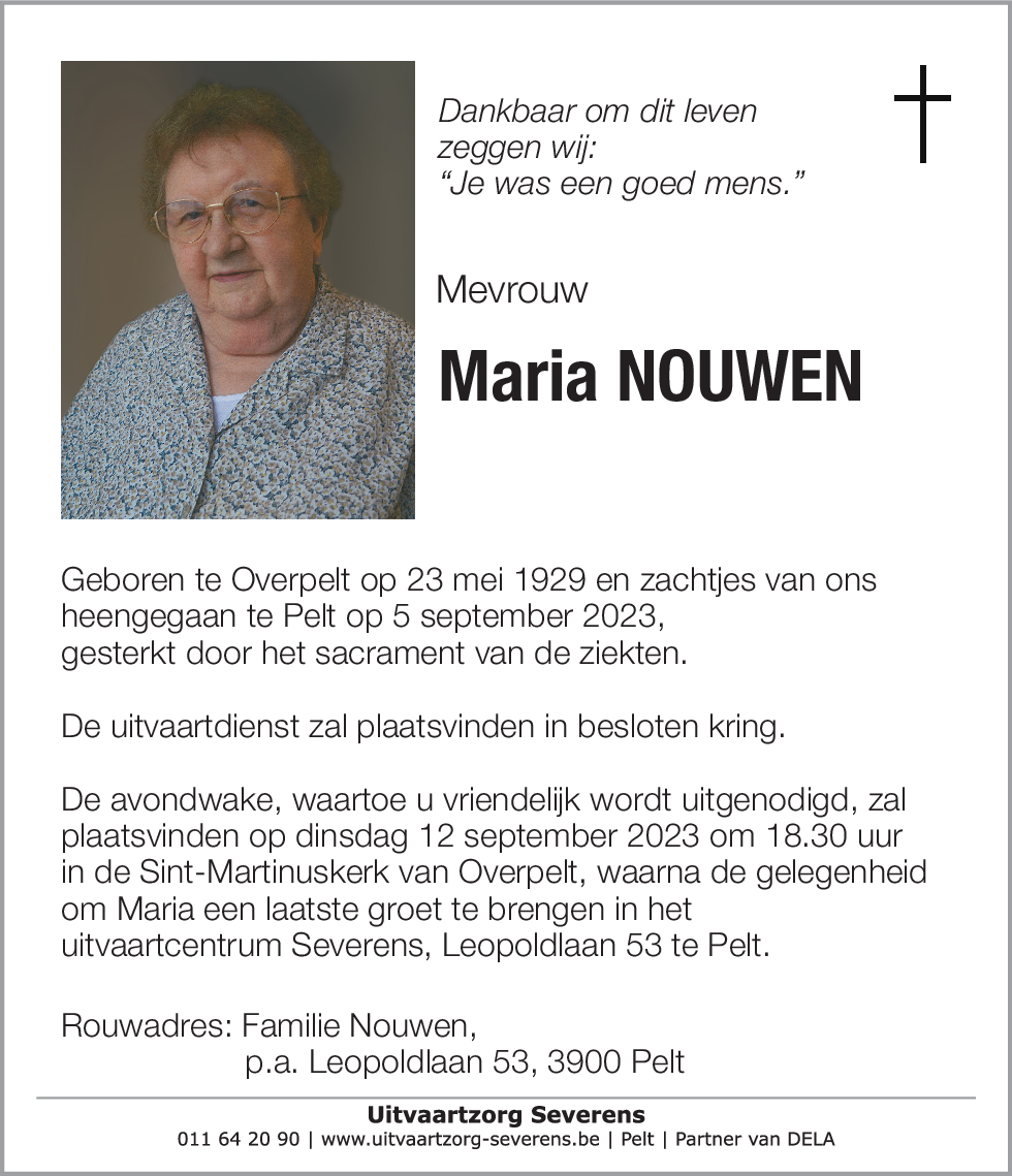 Maria Nouwen