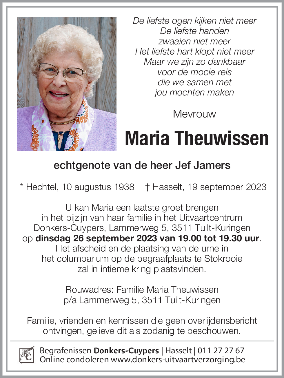 Maria Theuwissen