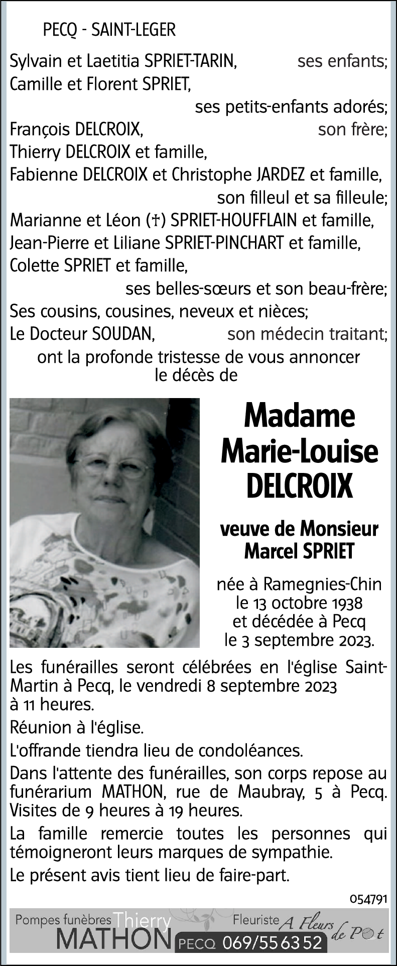 Marie-Louise DELCROIX