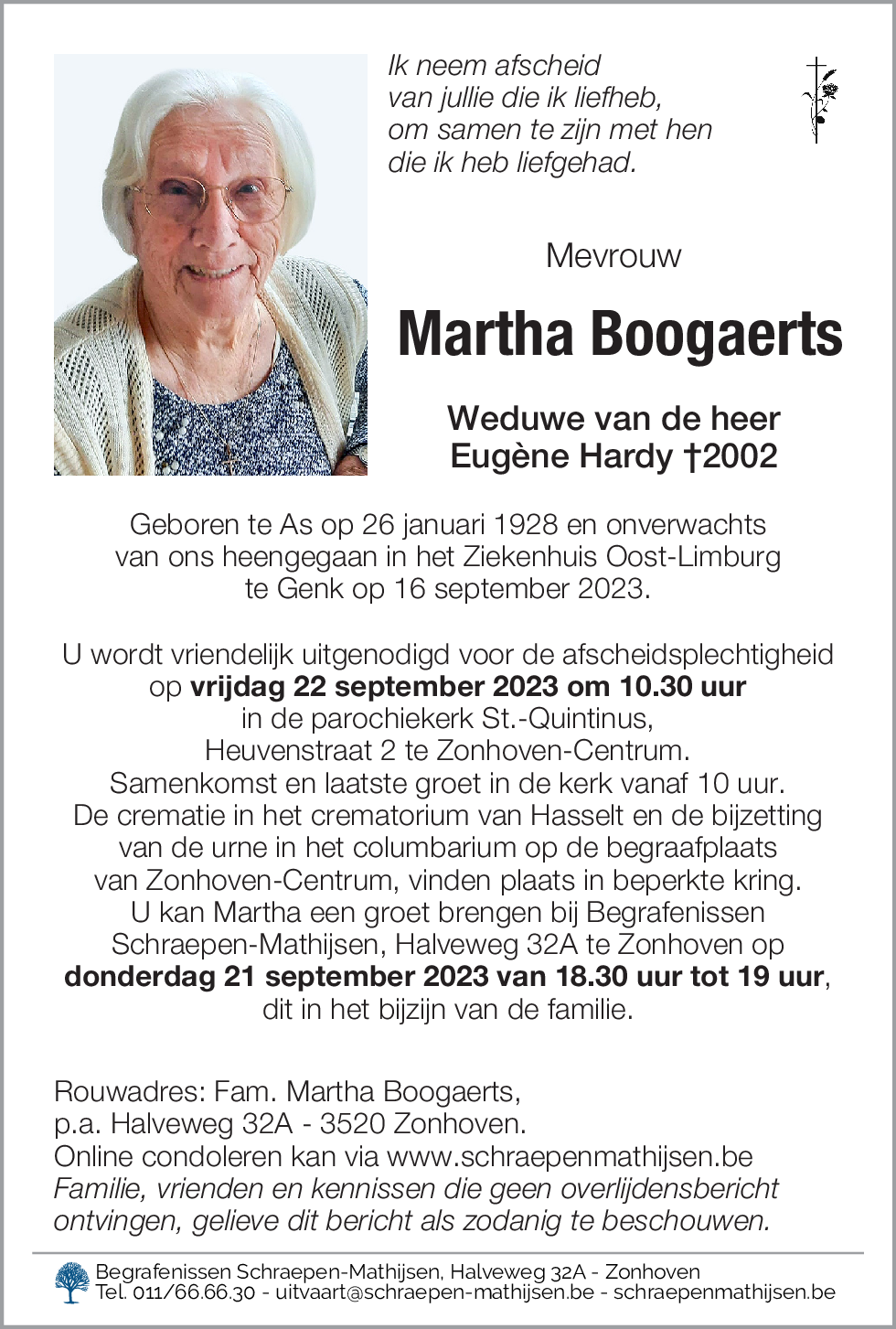 Martha Boogaerts