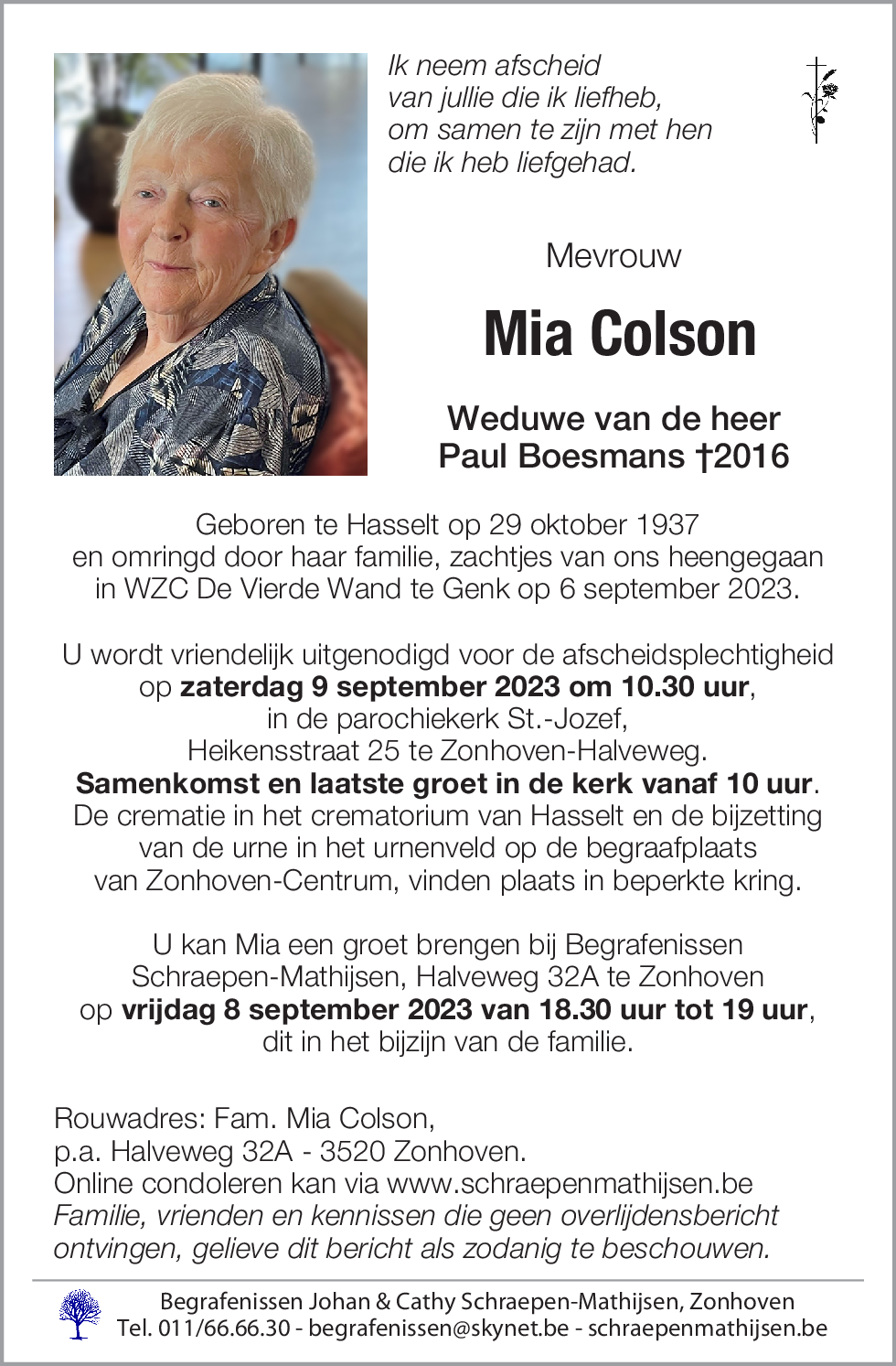 Mia Colson