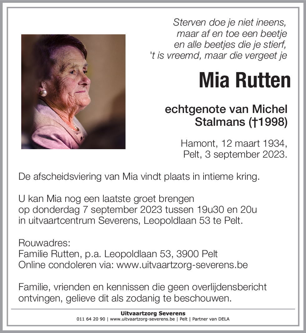 Mia Rutten