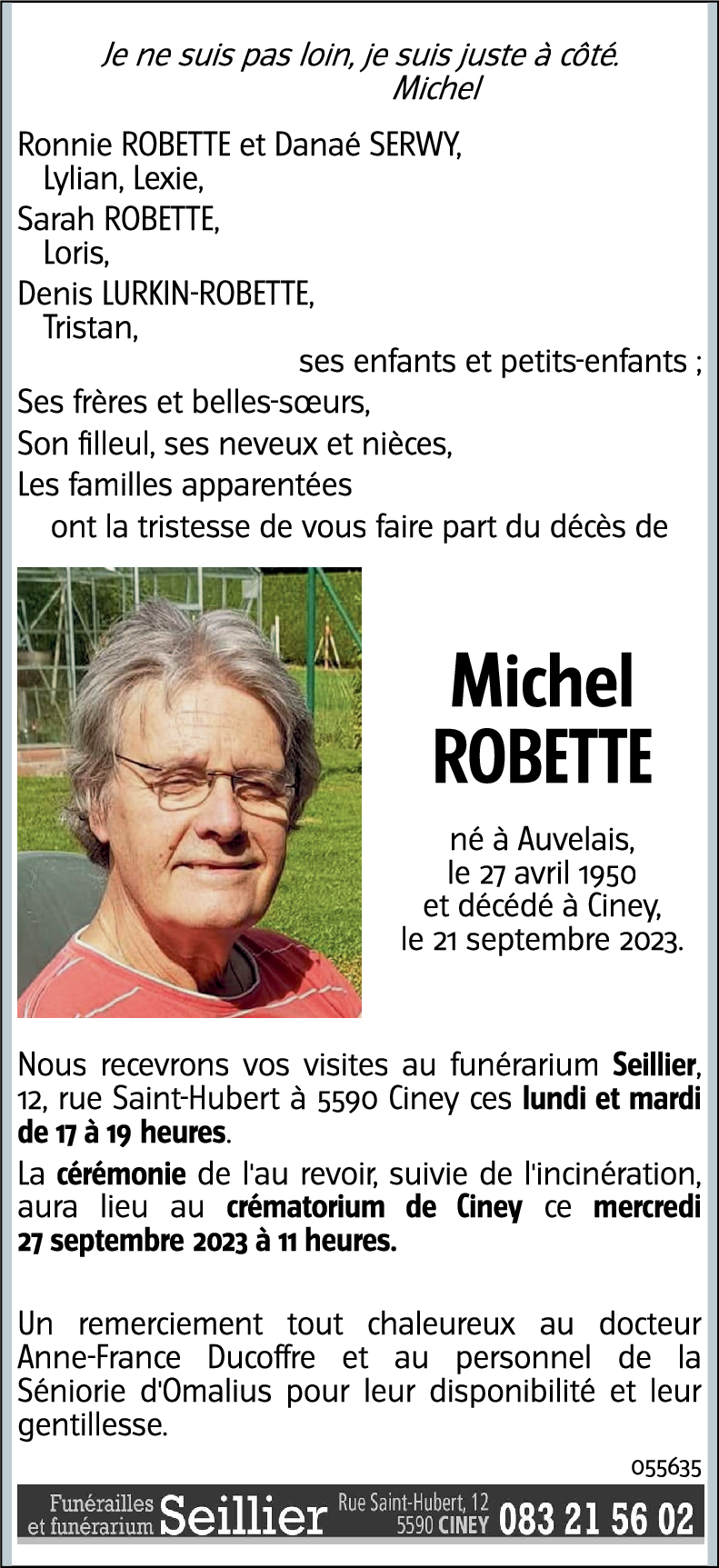 Michel ROBETTE