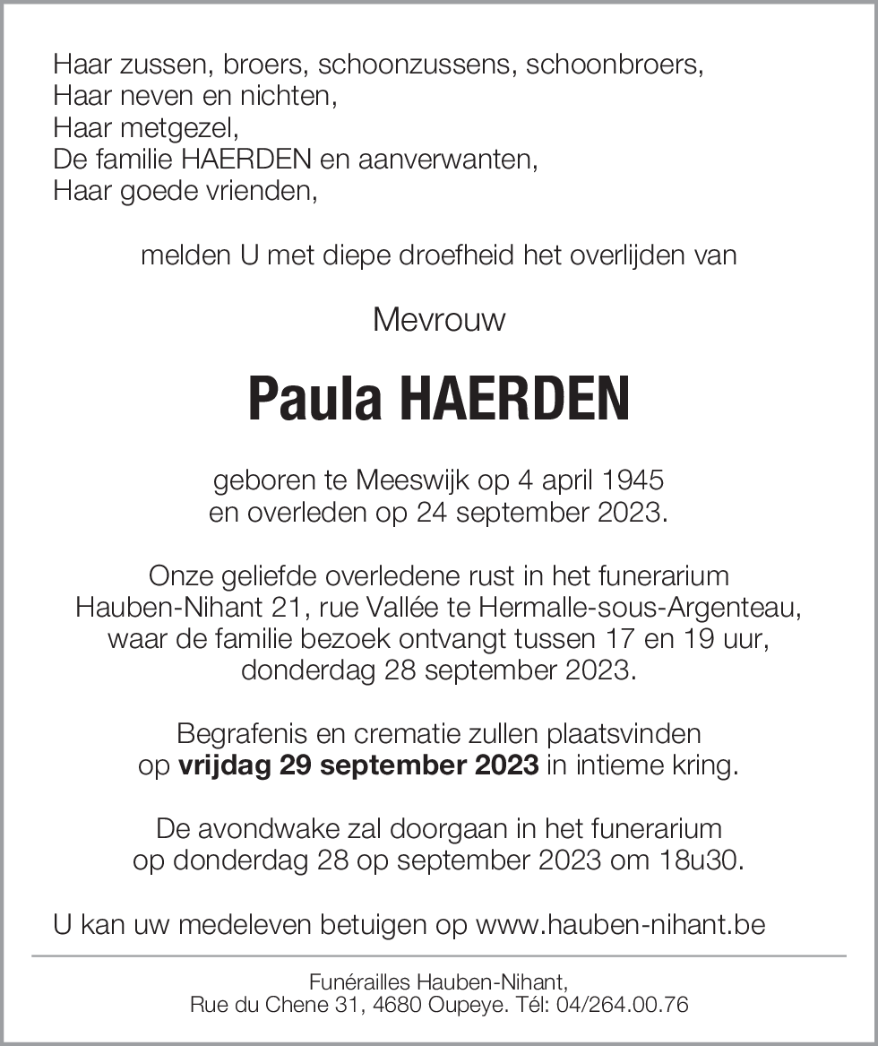 Paula Haerden