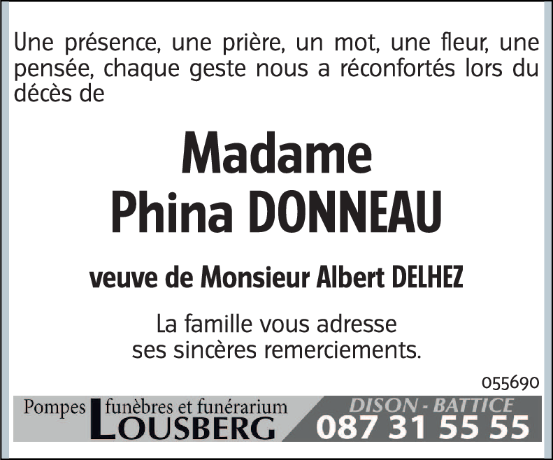 Phina DELHEZ-DONNEAU