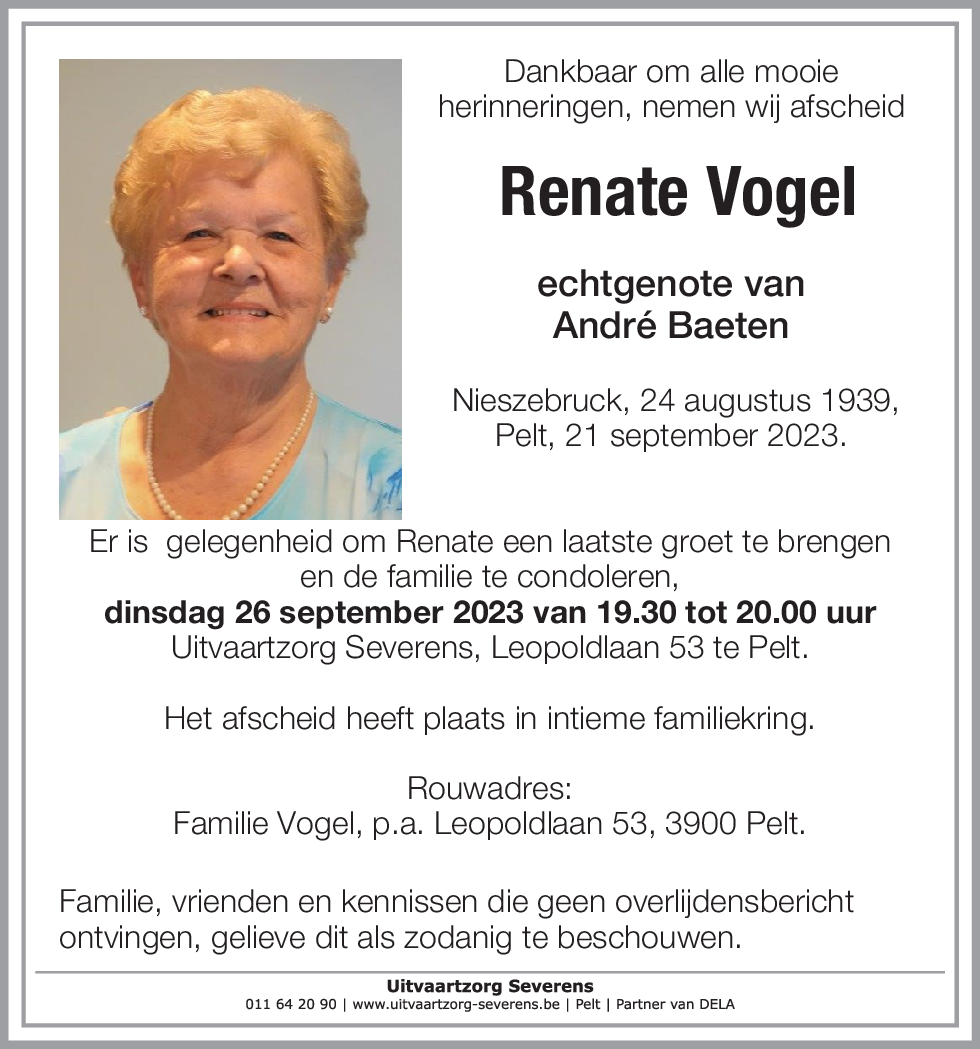 Renate Vogel