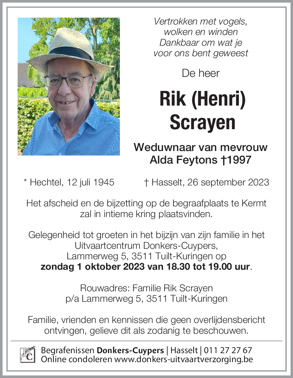 Rik (Henri) Scrayen