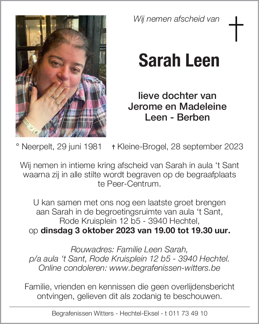 Sarah Leen