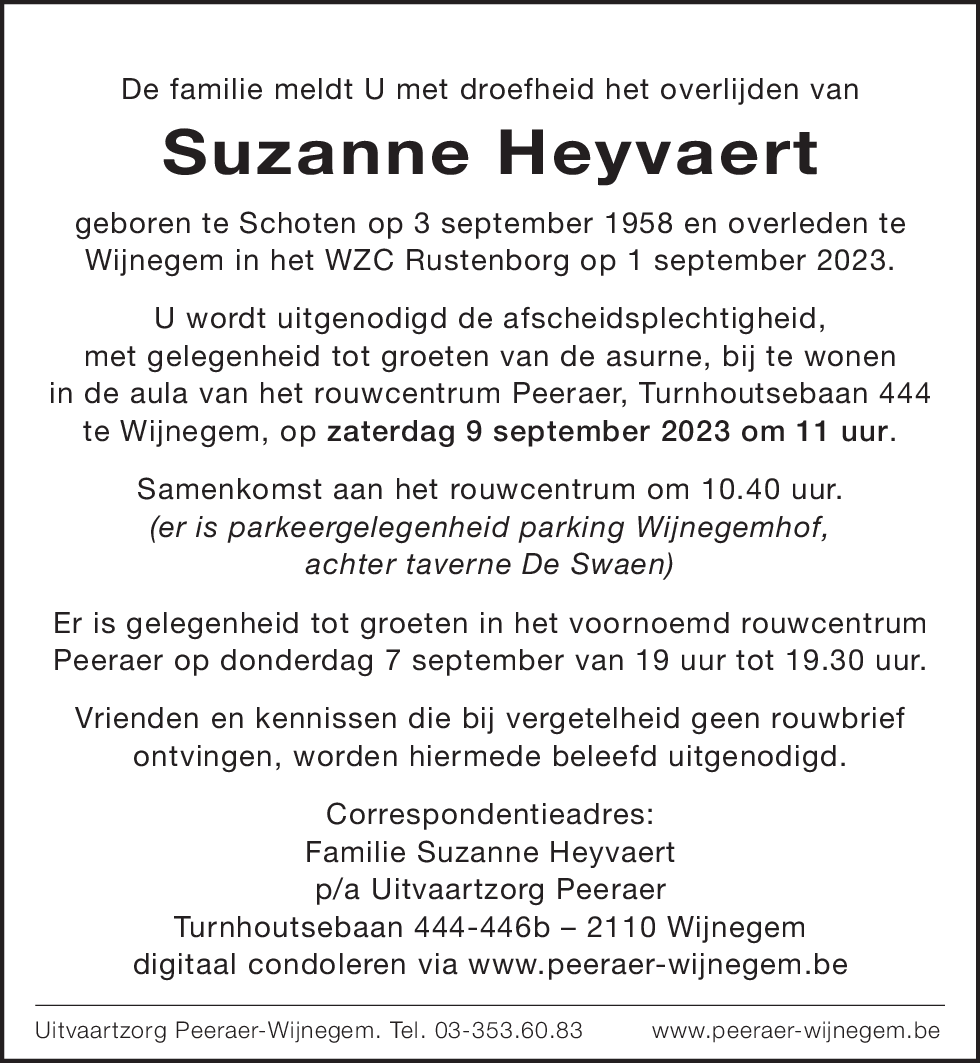 Suzanna Heyvaert