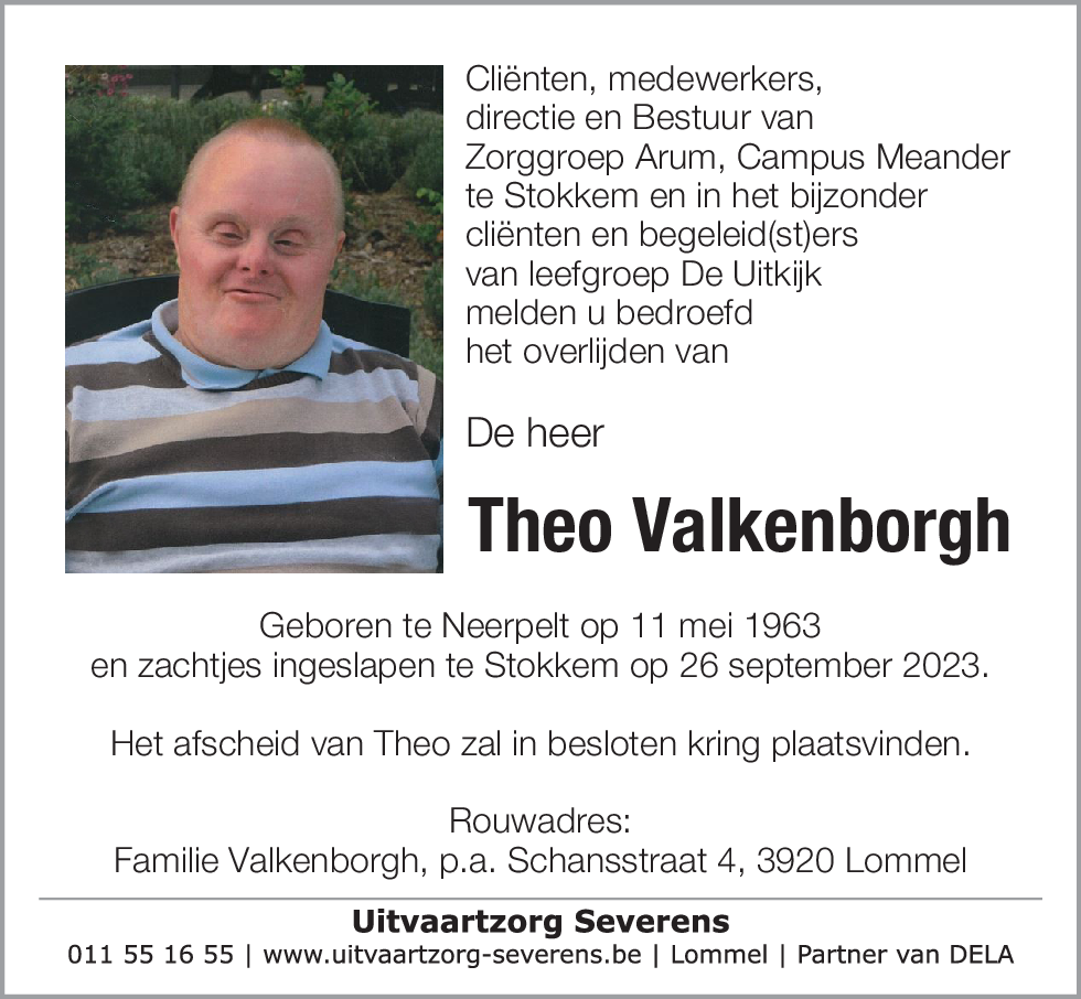Theo Valkenborgh