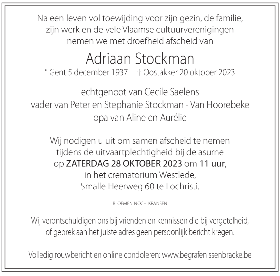 Adriaan Stockman