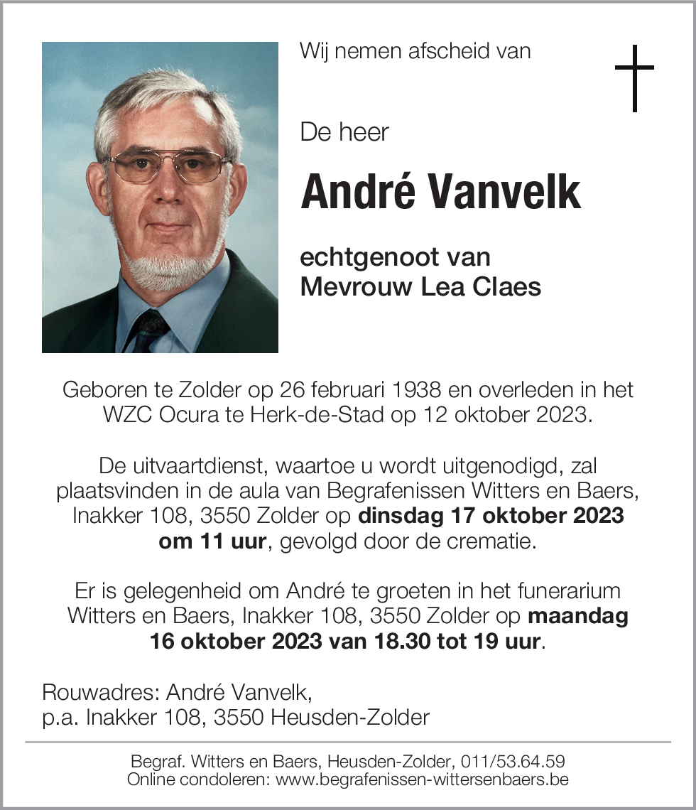 André Vanvelk