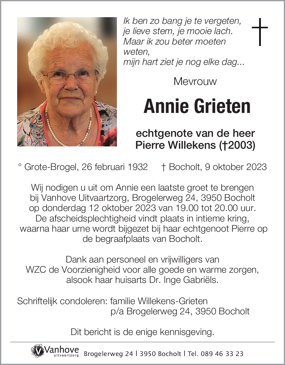 Annie Grieten