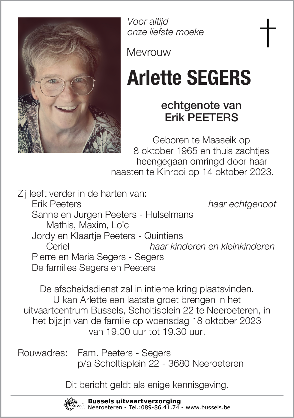 Arlette SEGERS