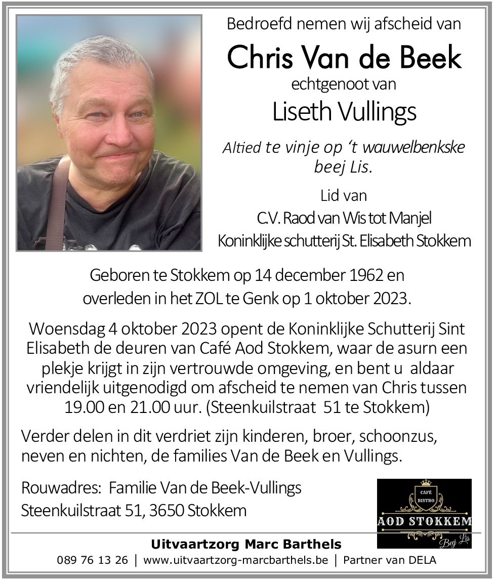 Christiaan Van de Beek