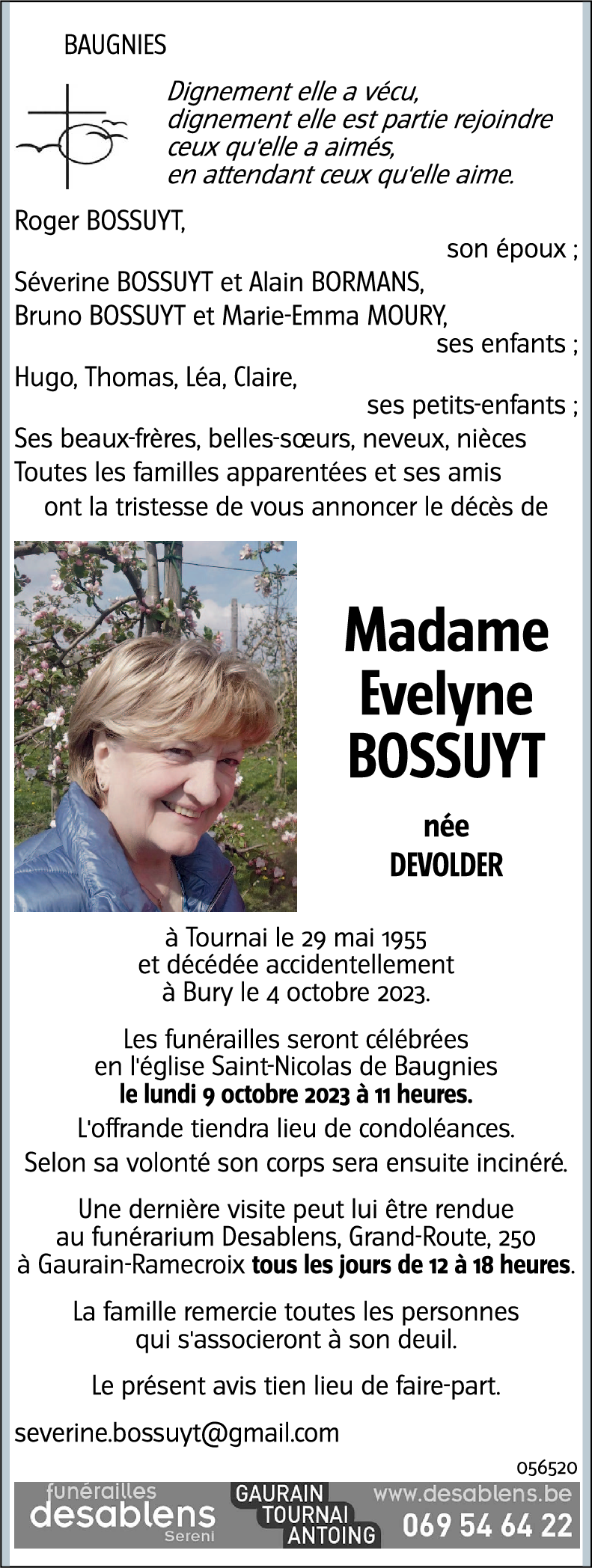 Evelyne DEVOLDER