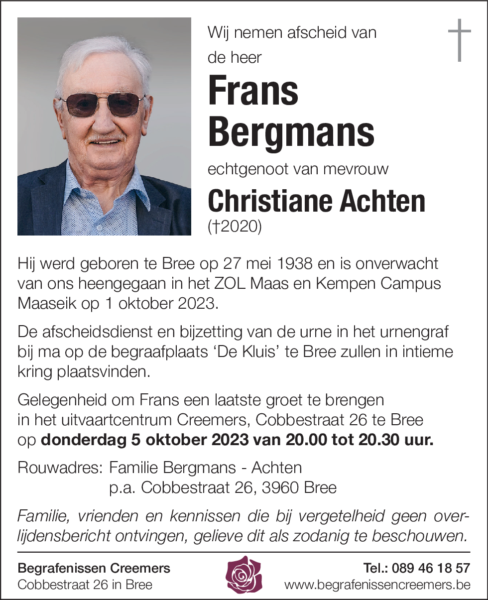 Frans Bergmans