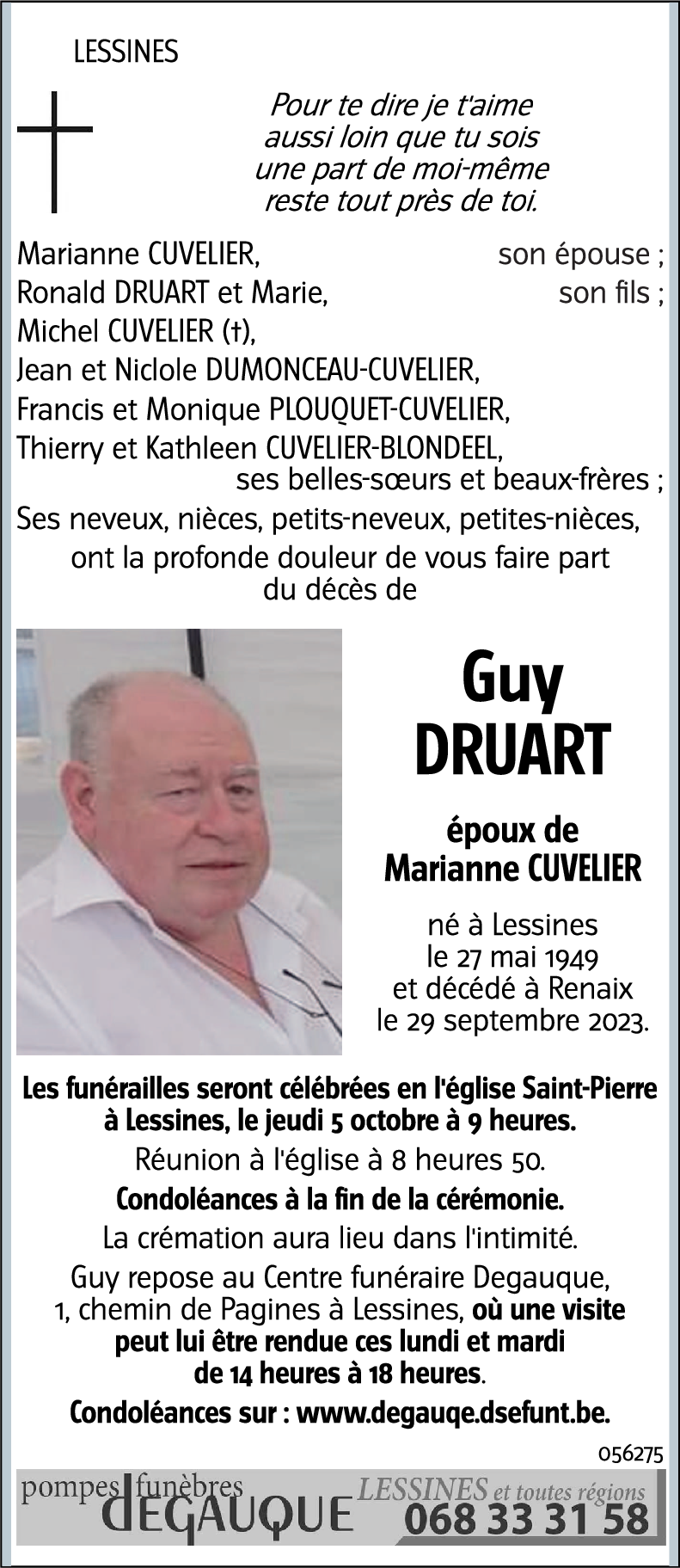 Guy DRUART