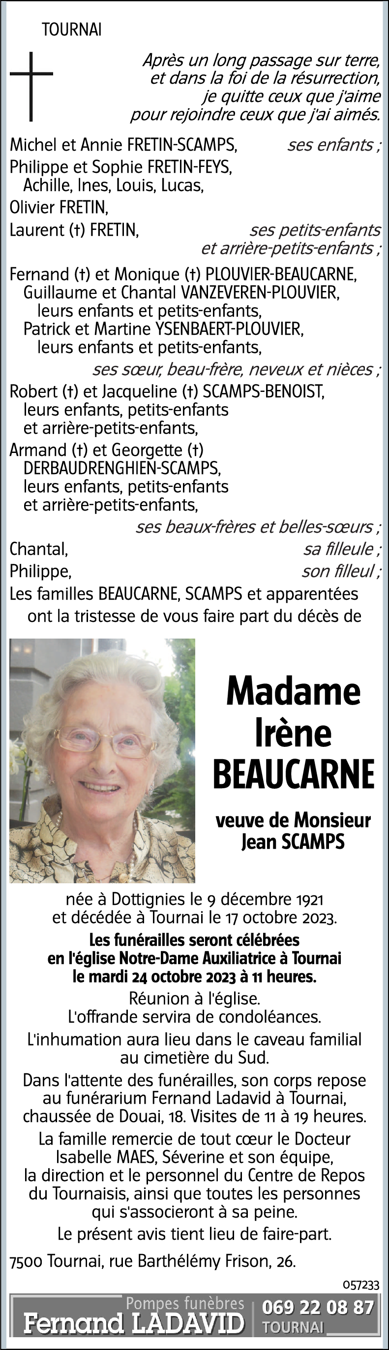 Irène BEAUCARNE