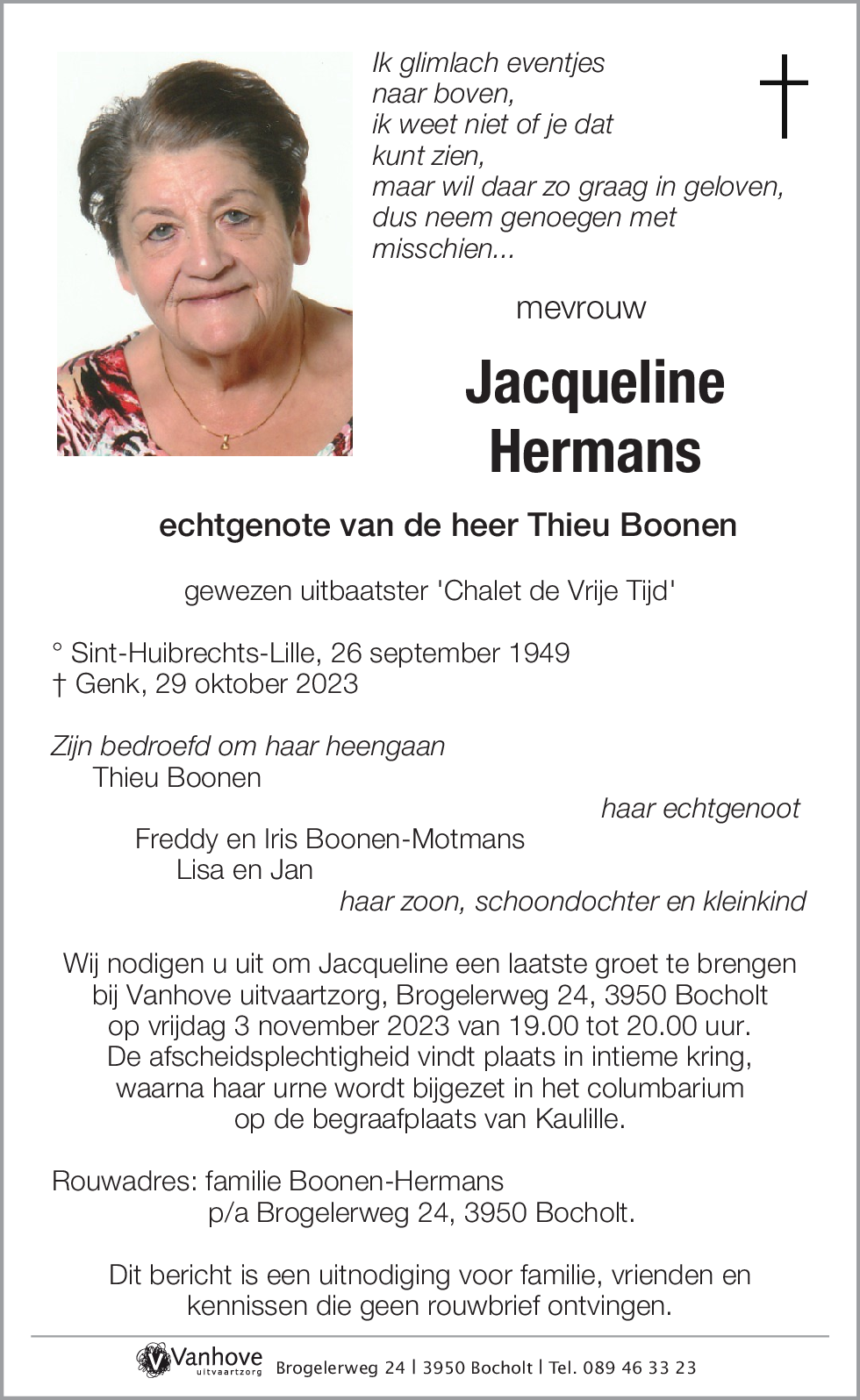 Jacqueline Hermans