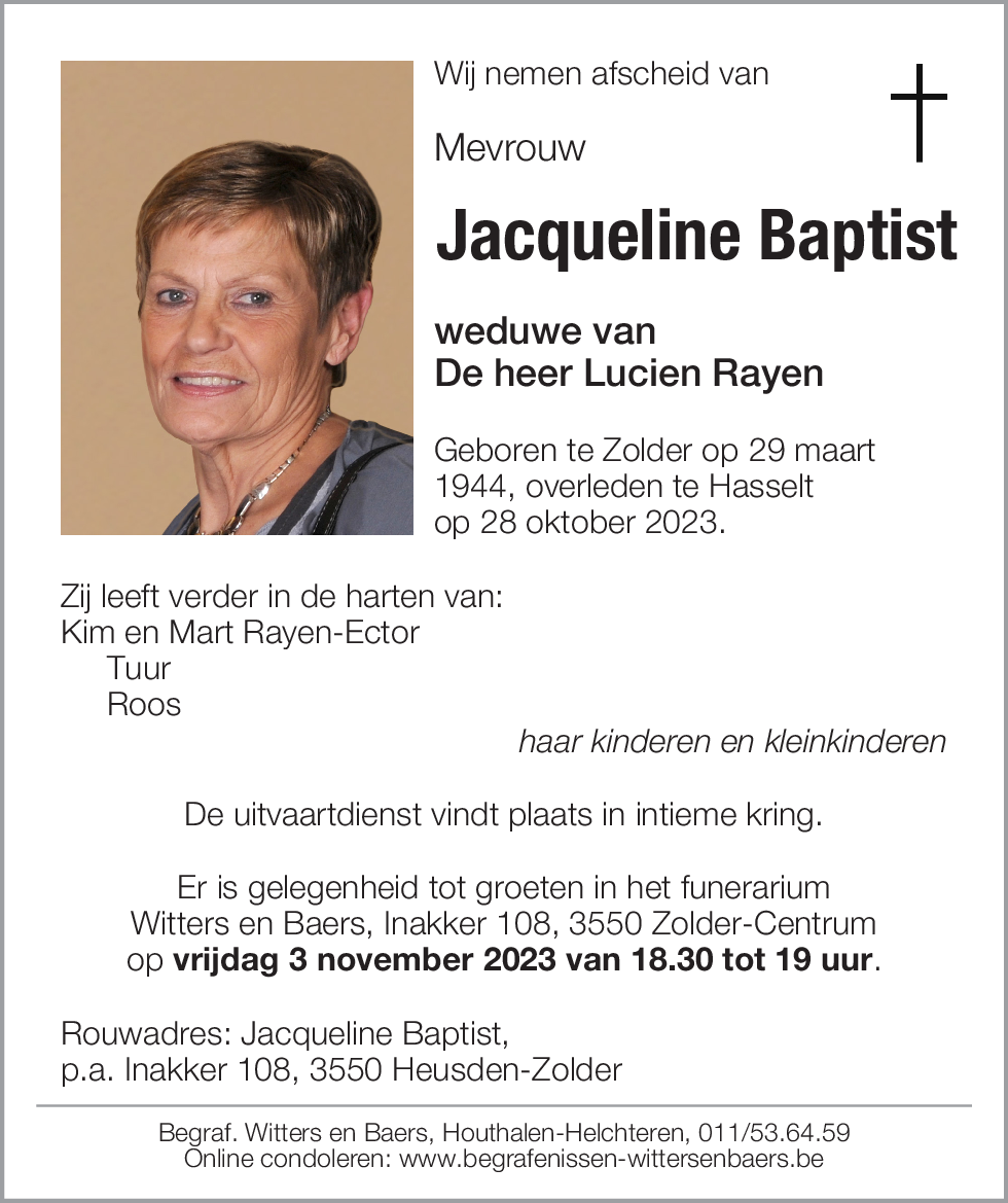 Jacqueline Baptist