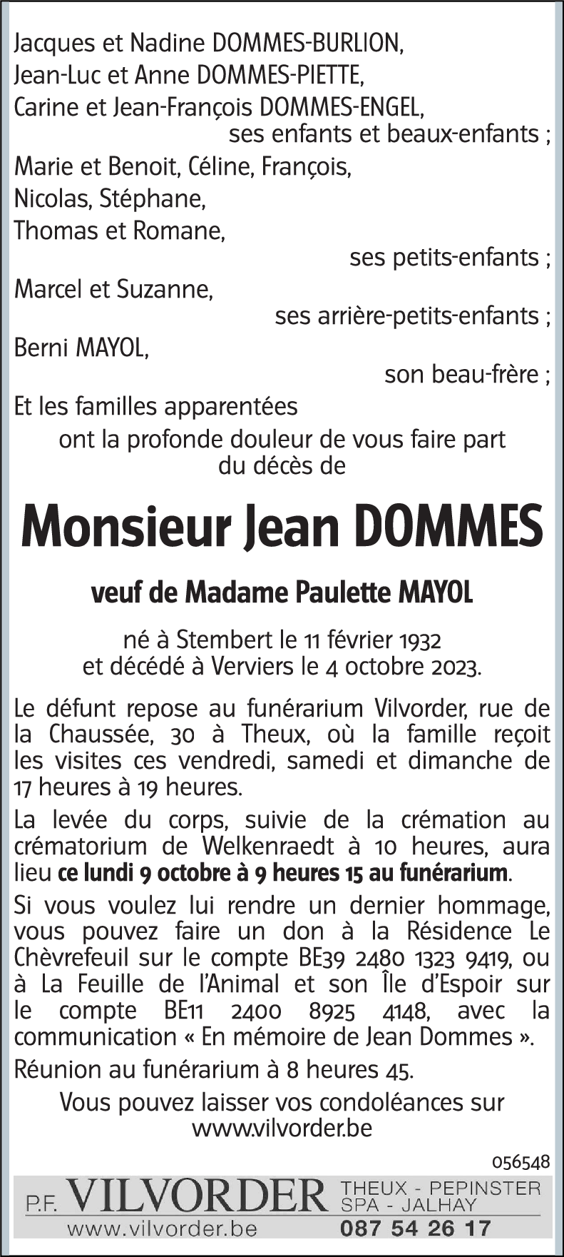 Jean DOMMES