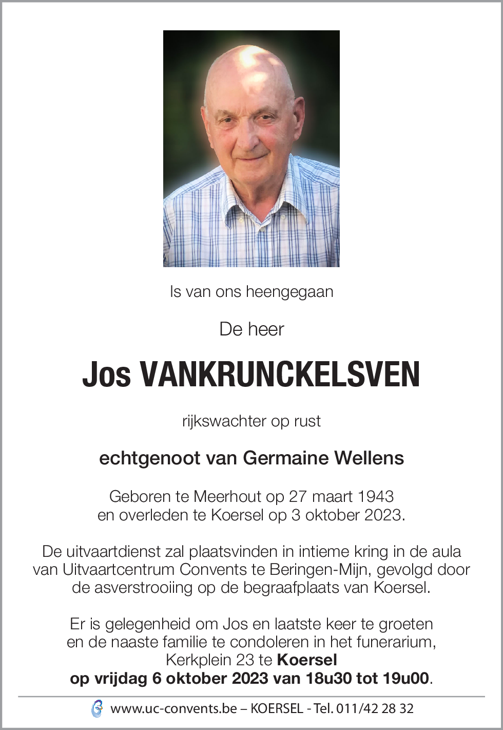 Jos Vankrunckelsven