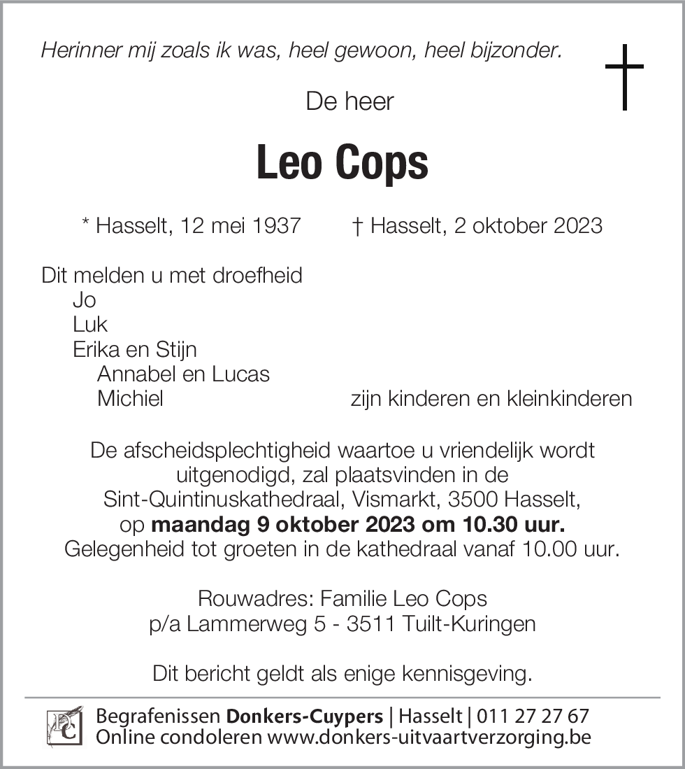 Leo Cops