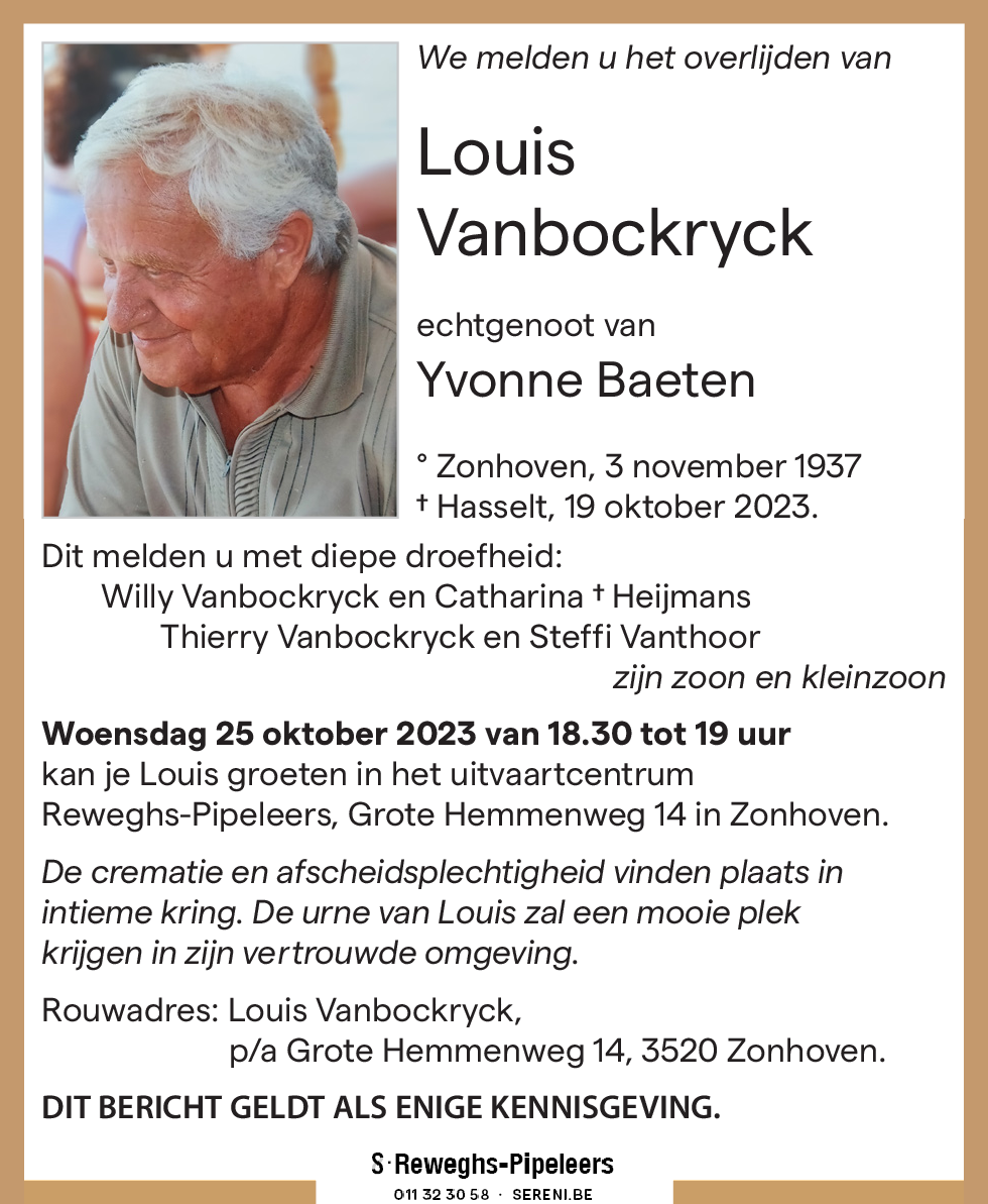 Louis Vanbockryck