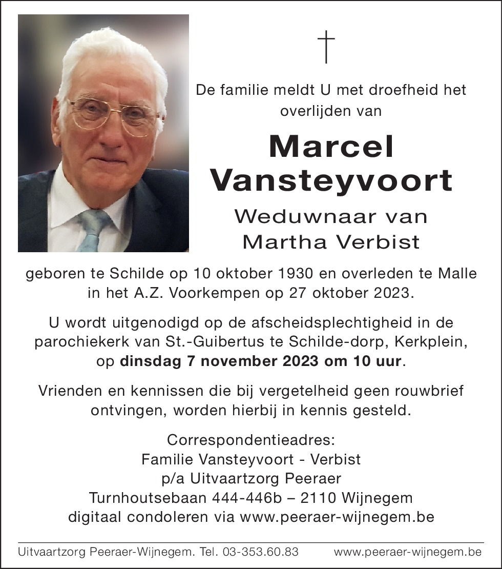 Marcel Vansteyvoort