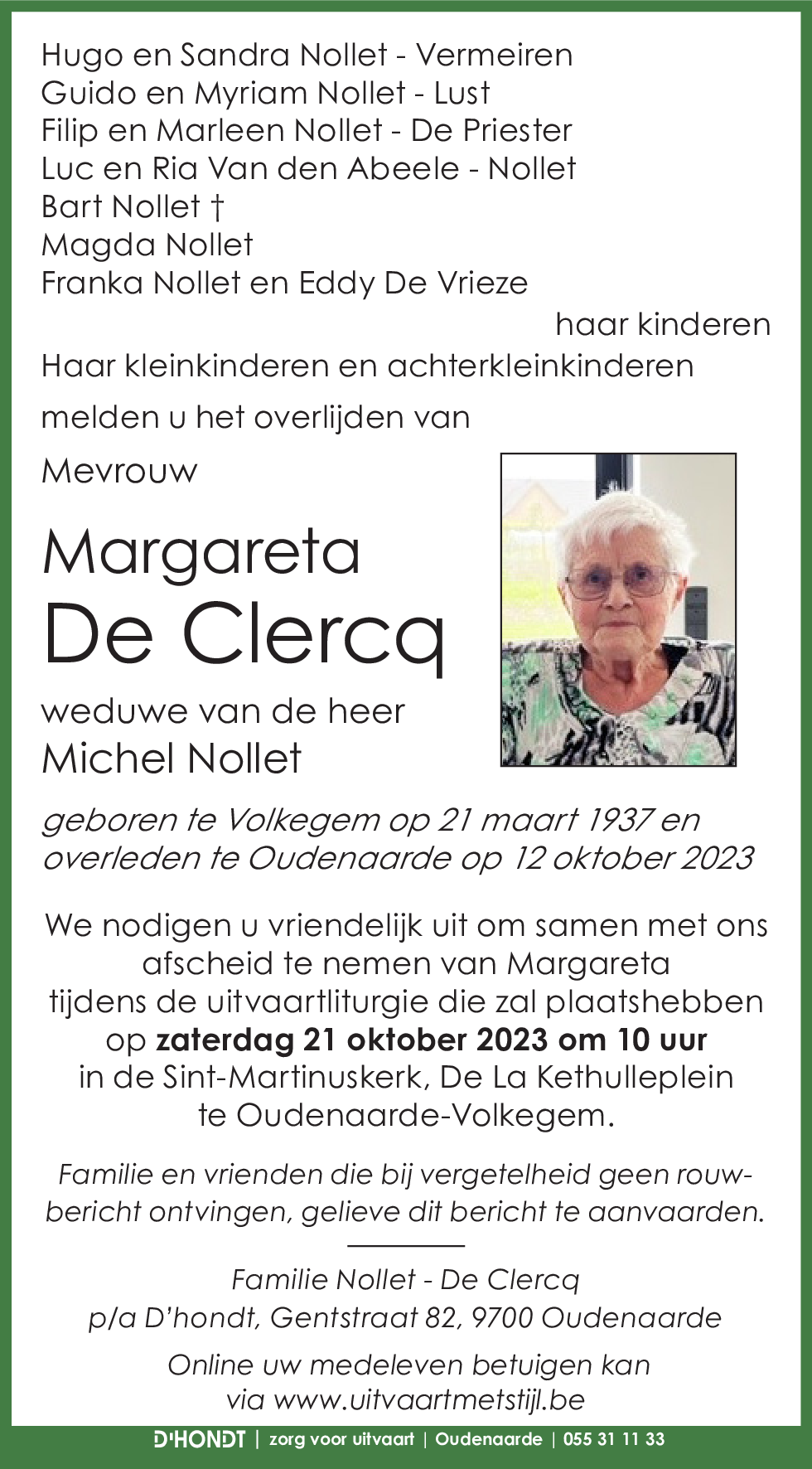 Margareta De Clercq