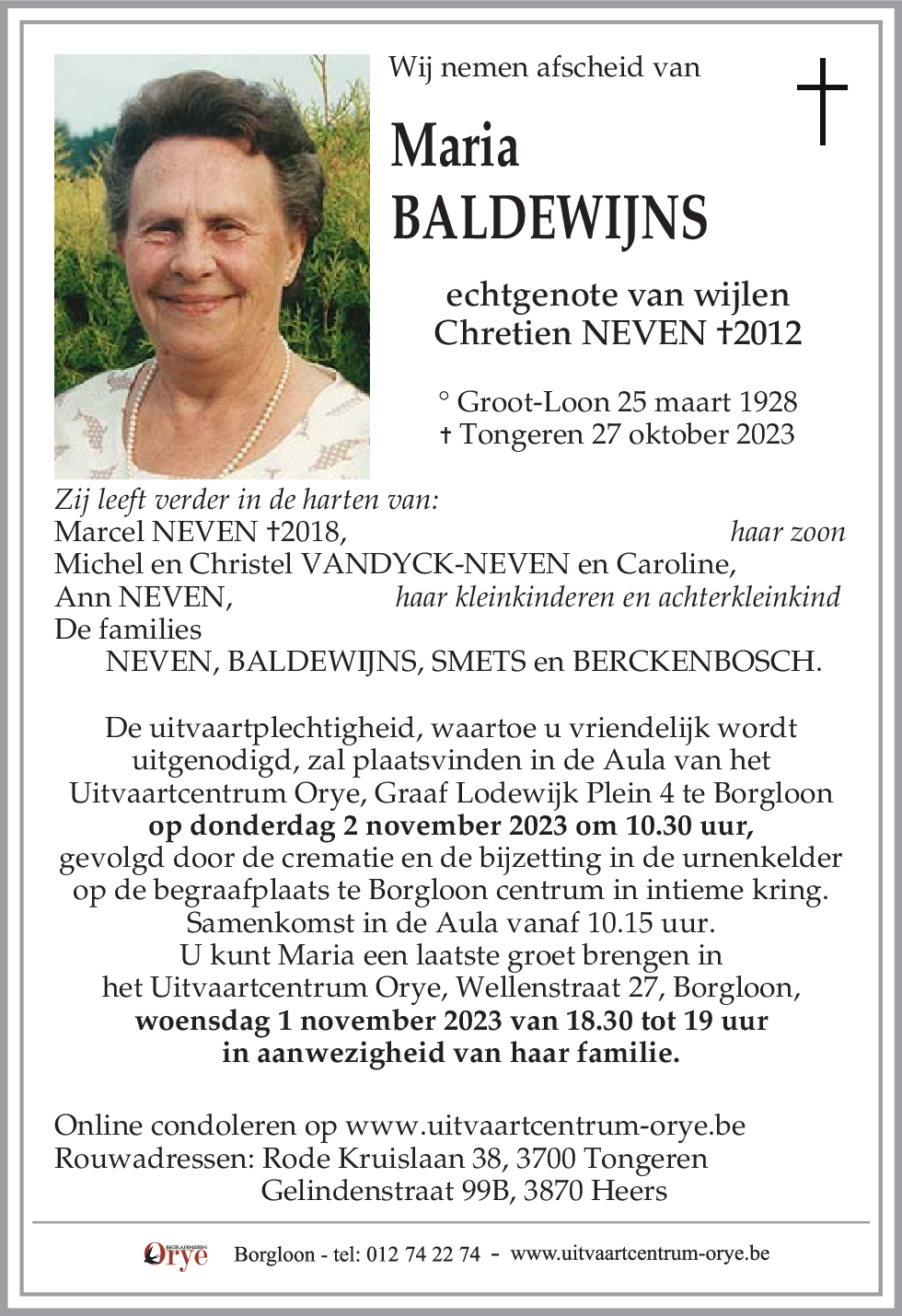 Maria Baldewijns