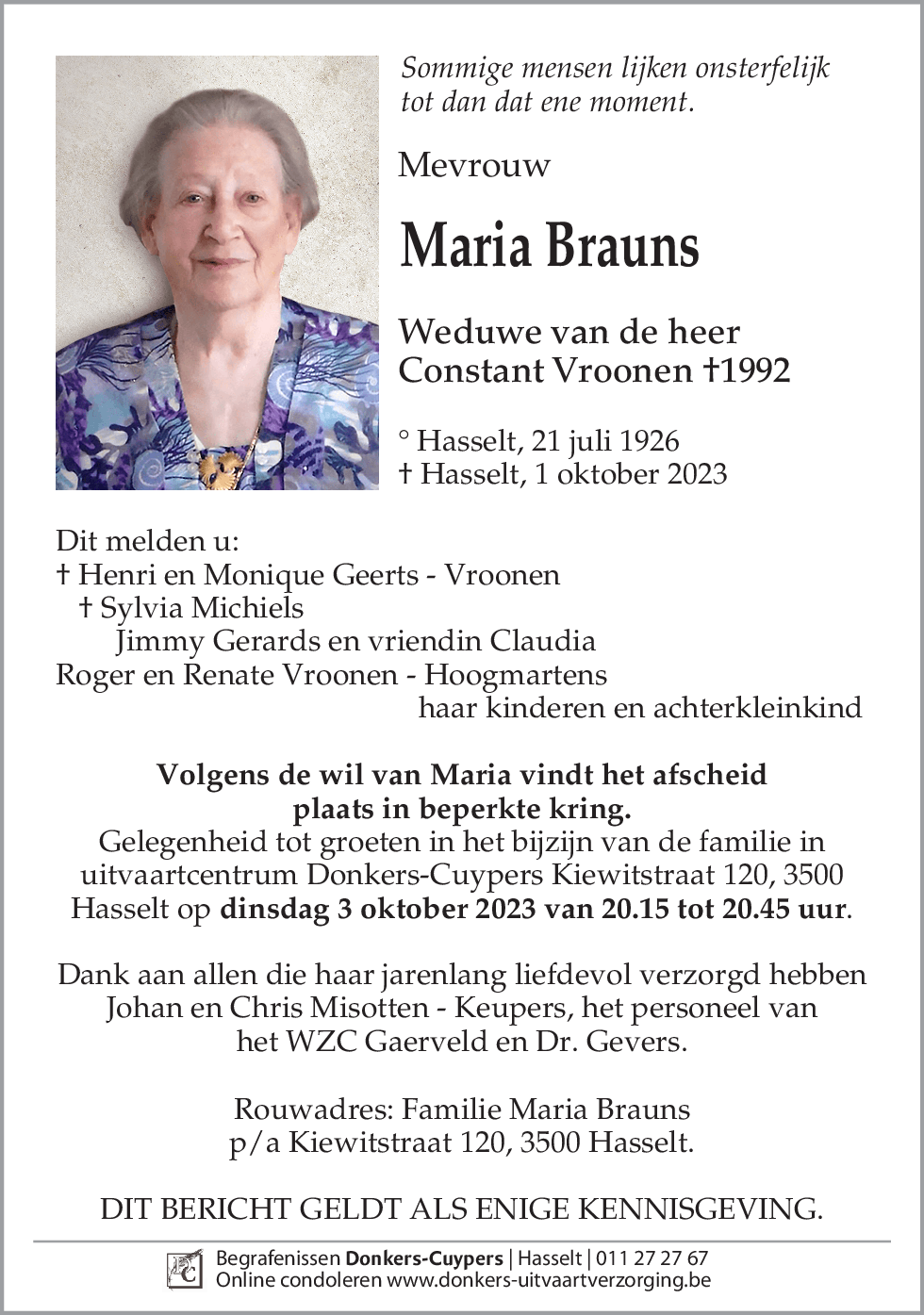 Maria Brauns