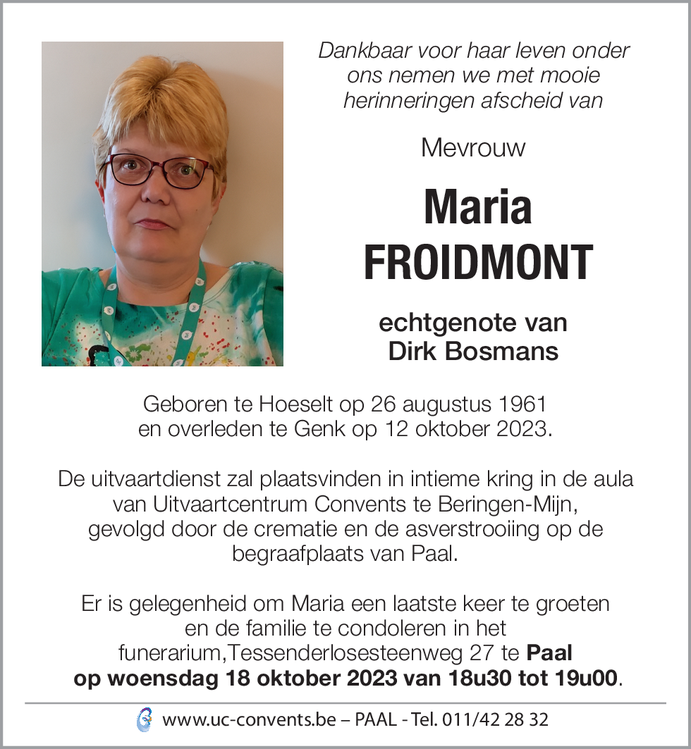 Maria Froidmont